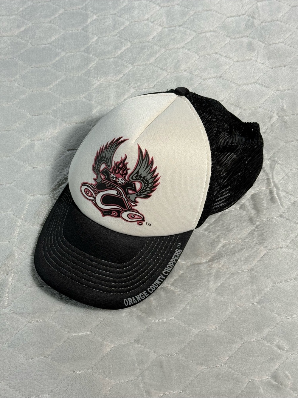 Orange County Choppers OCC Trucker Hat Snapback Biker Motorcycle Cap